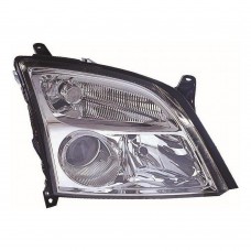 Vauxhall Vectra 2002-2005 Chrome Inner Halogen Head Lamp Unit Driver Side